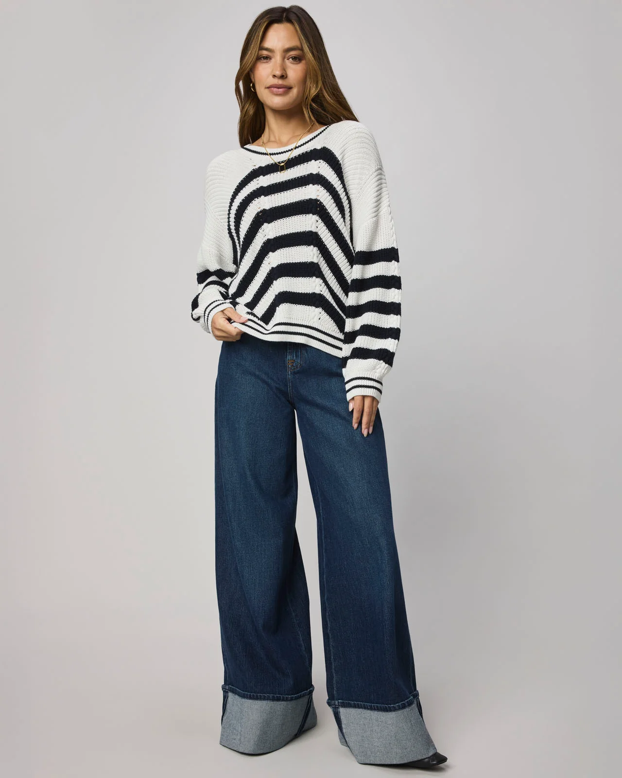 Vienna Chevron Sweater - Image 2