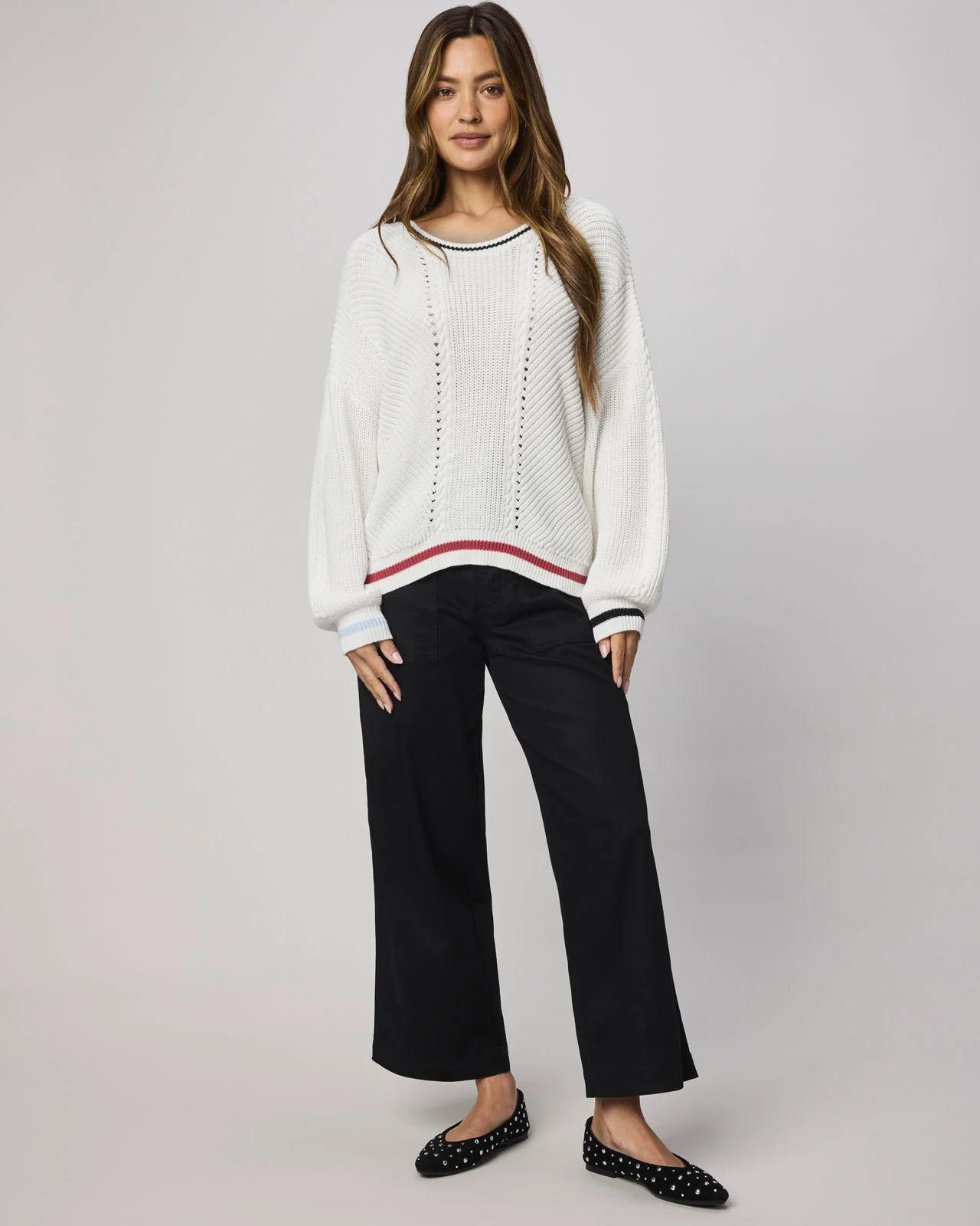Vienna Tipped Sweater - Image 3