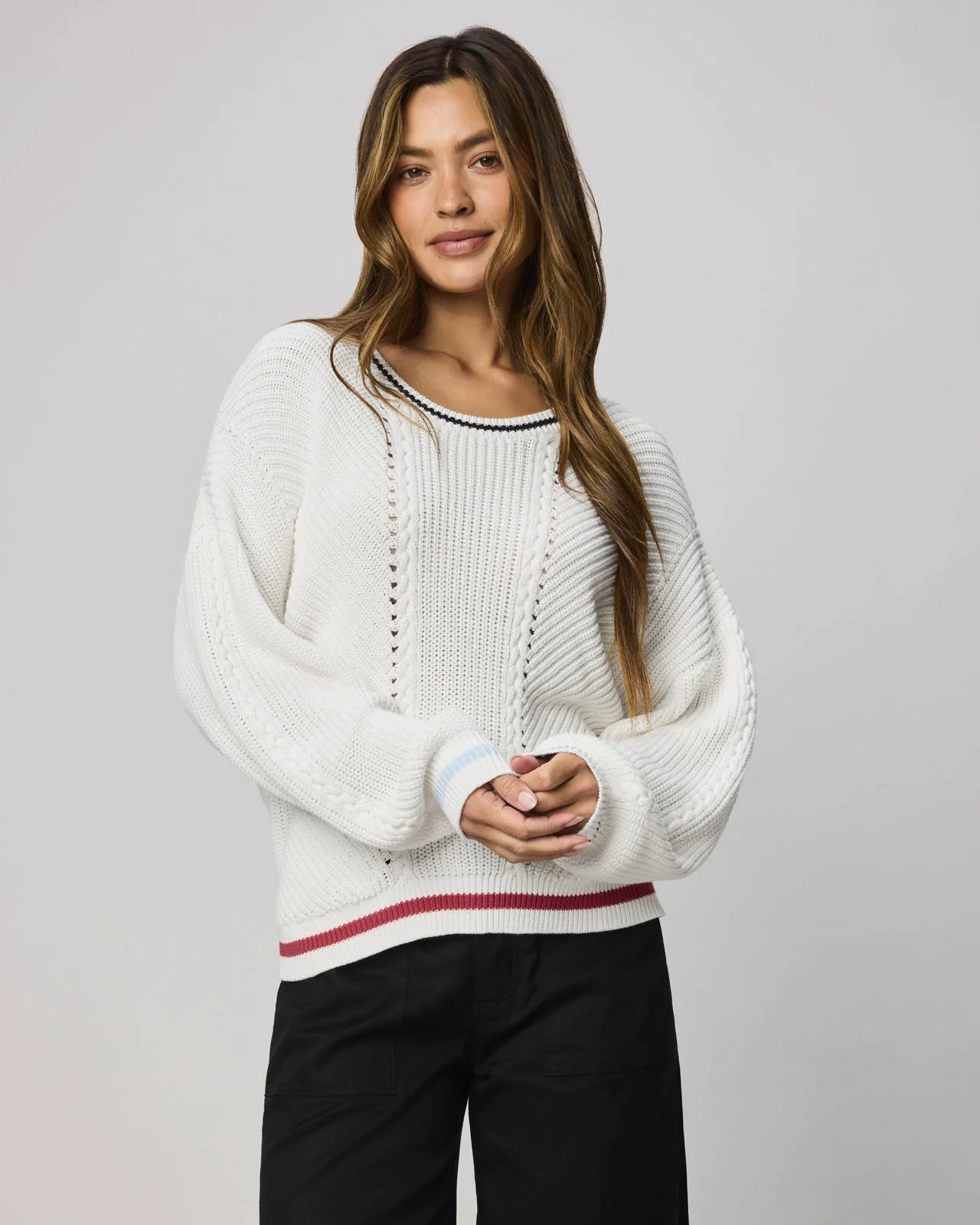 Vienna Tipped Sweater - Image 4