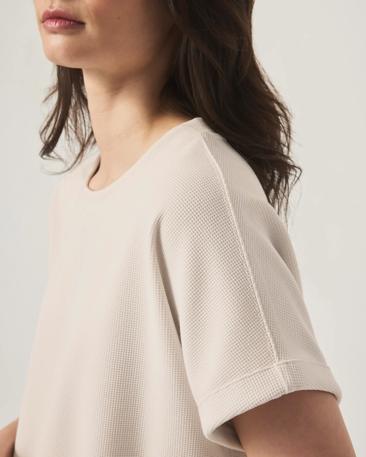 Waffle Scuba Short Sleeve Sweatshirt - Image 12