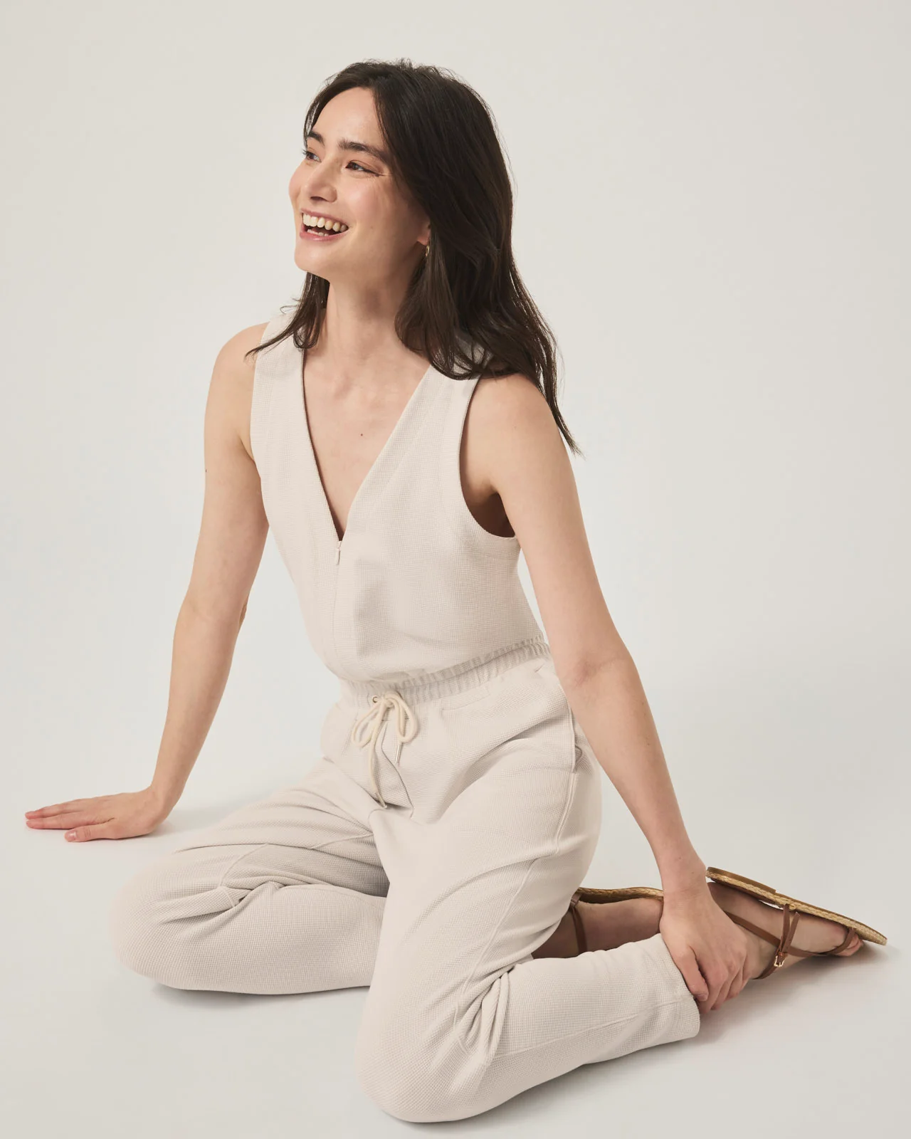 Waffle Scuba Tank Jumpsuit - Image 11