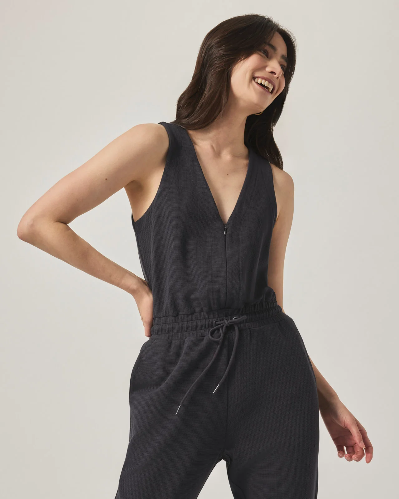 Waffle Scuba Tank Jumpsuit - Image 3