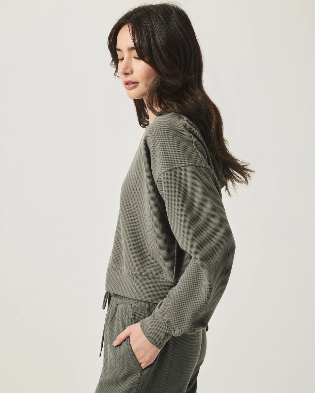 Waffle Scuba Zip-Up Pullover - Image 13