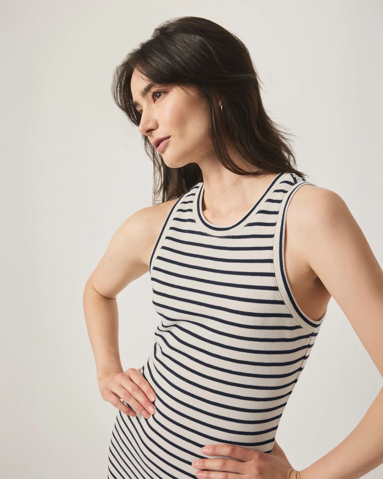 Whitney Stripe Maxi Dress - Image 2