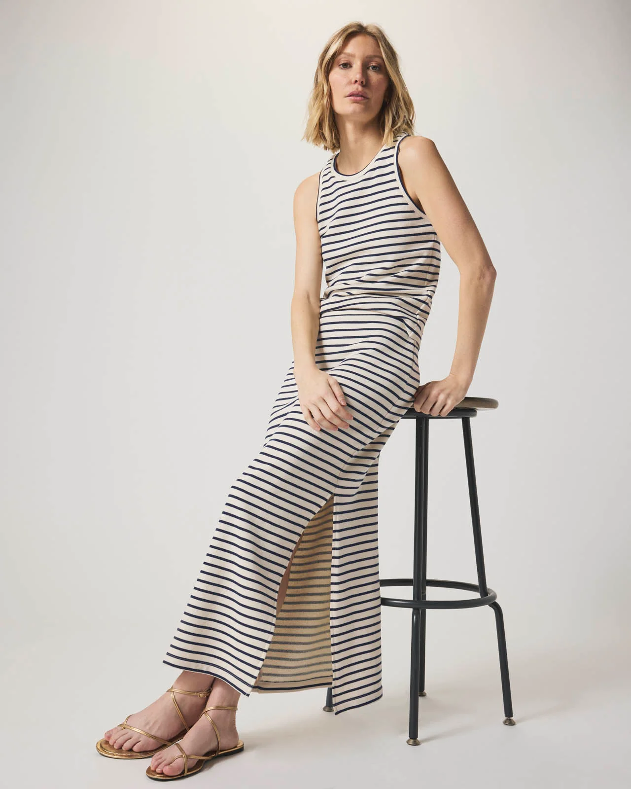 Whitney Stripe Maxi Skirt - Image 3