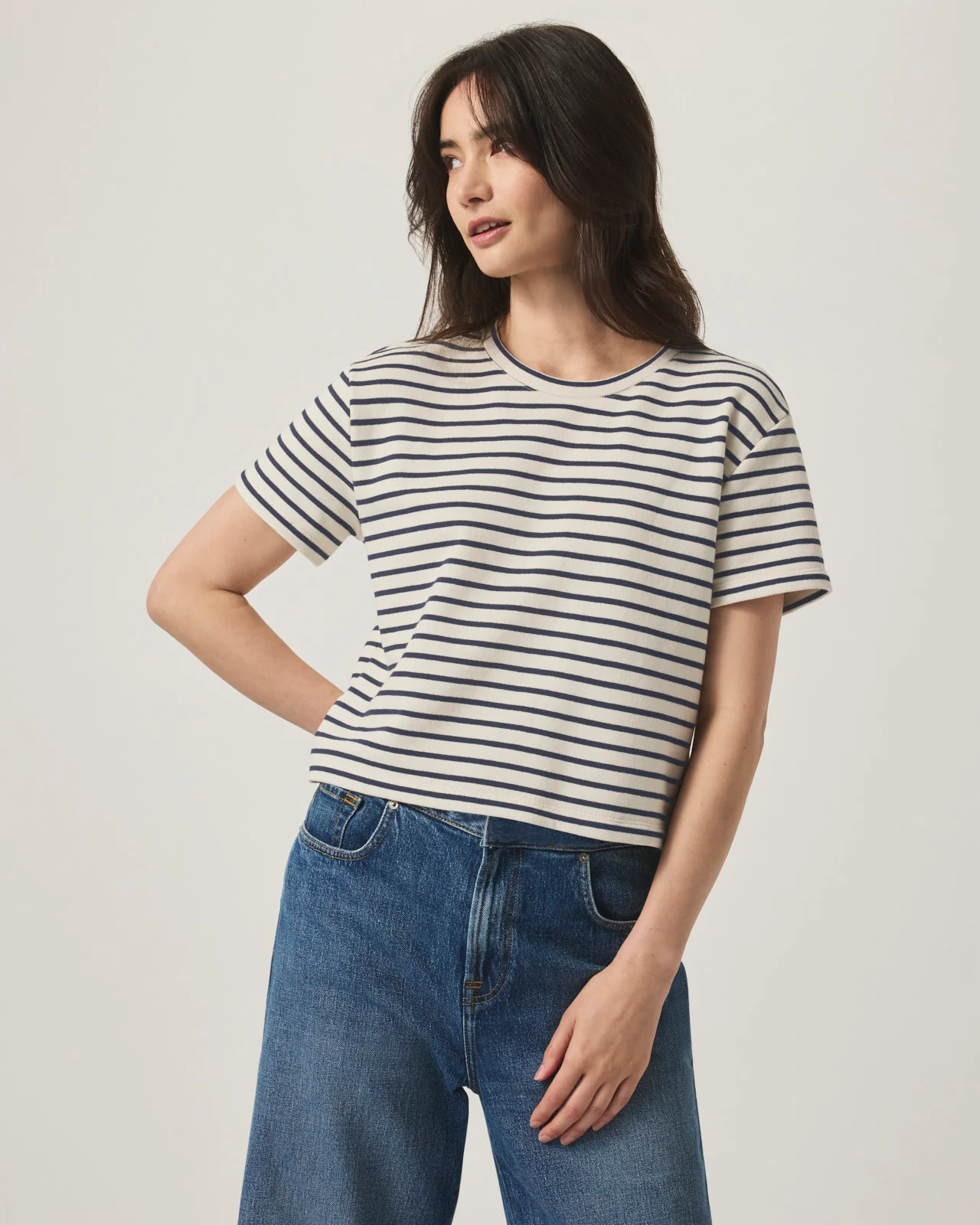 Whitney Stripe Tee