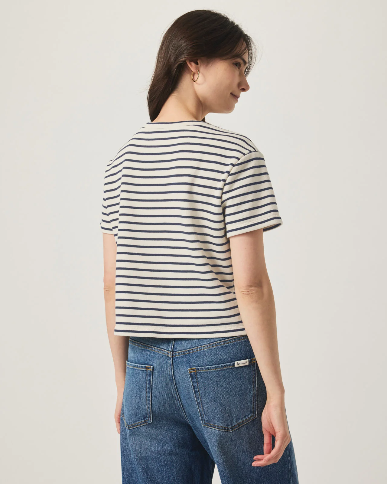 Whitney Stripe Tee - Image 6