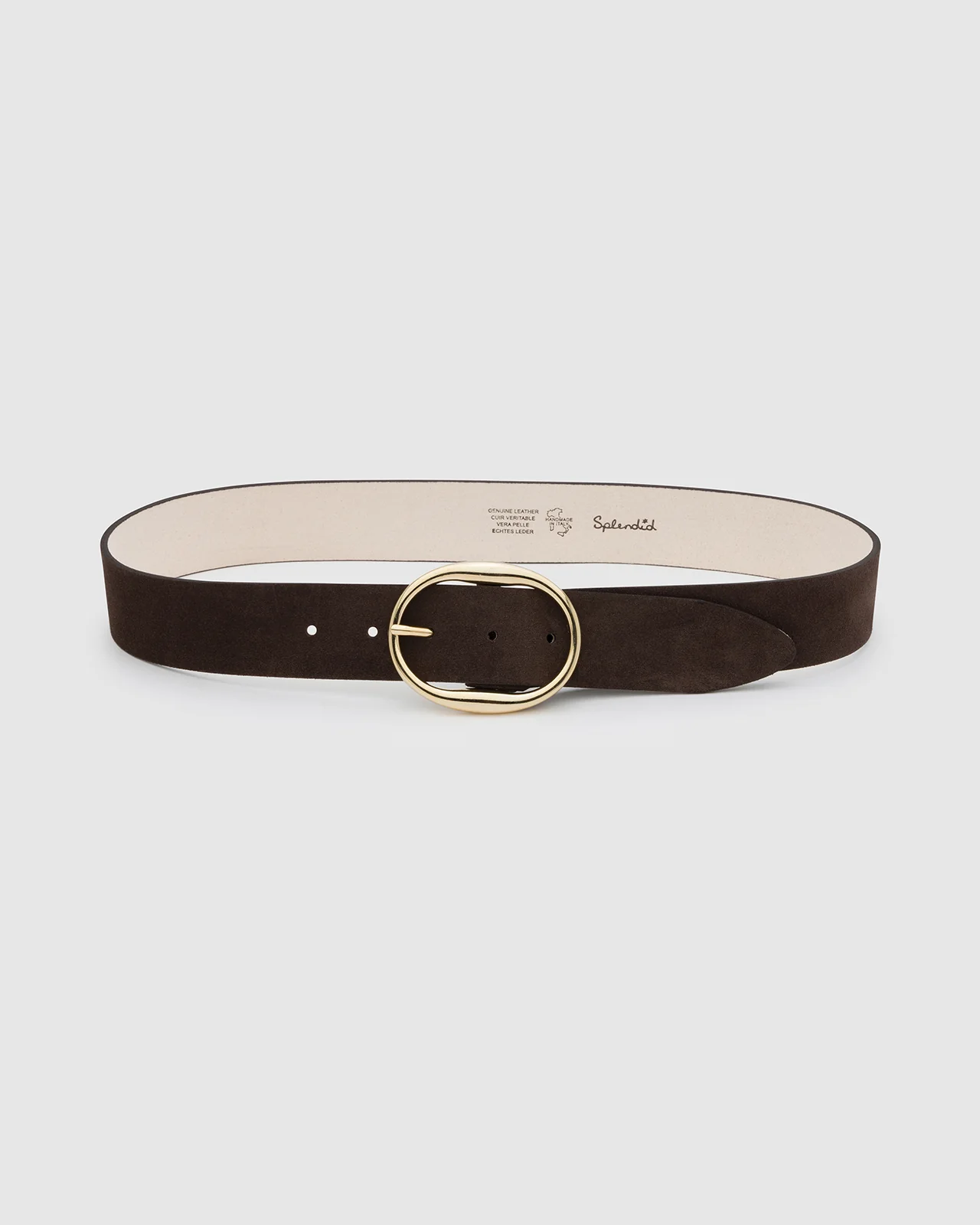 Wide Suede Belt