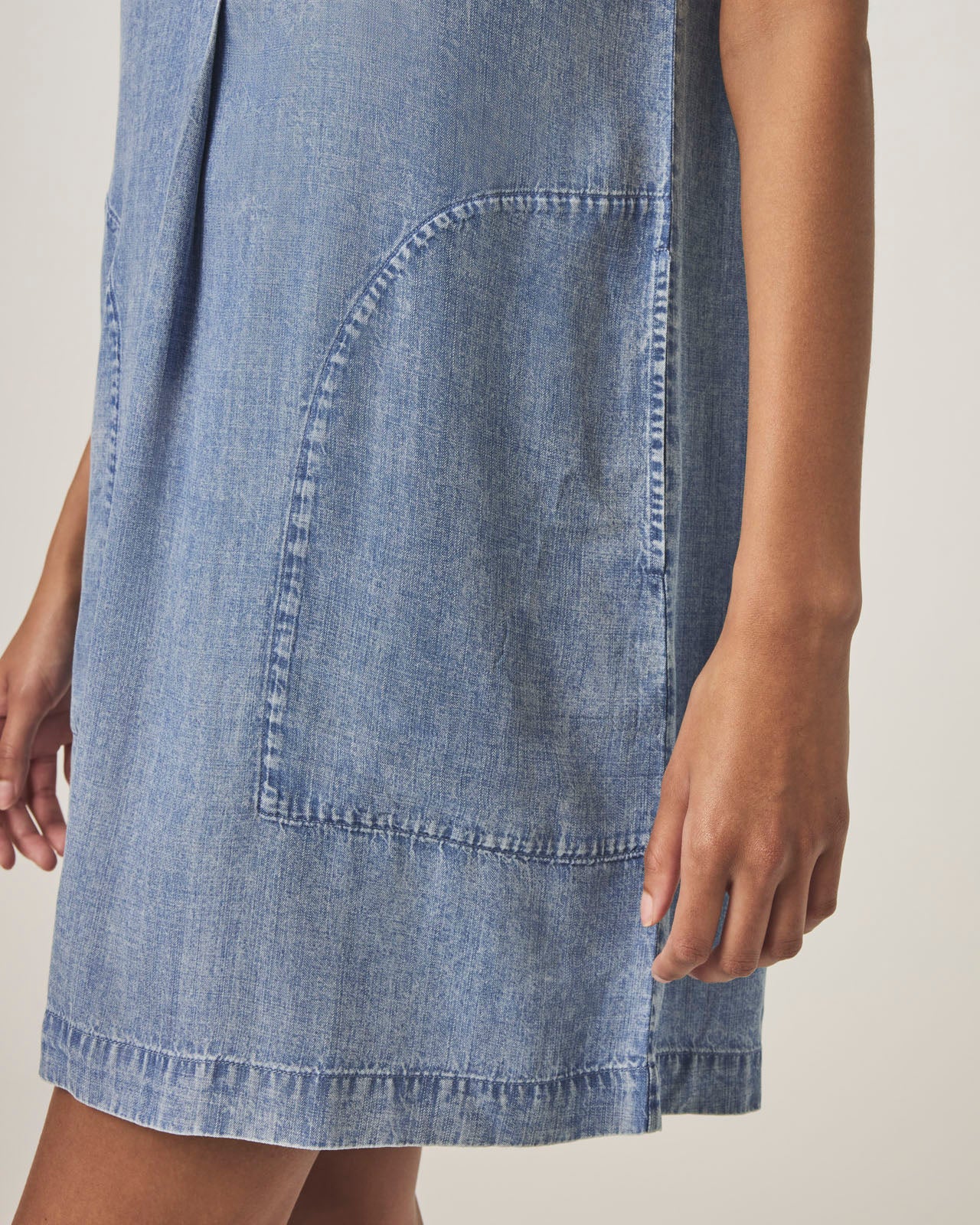Wren Indigo Mini Dress - Image 3