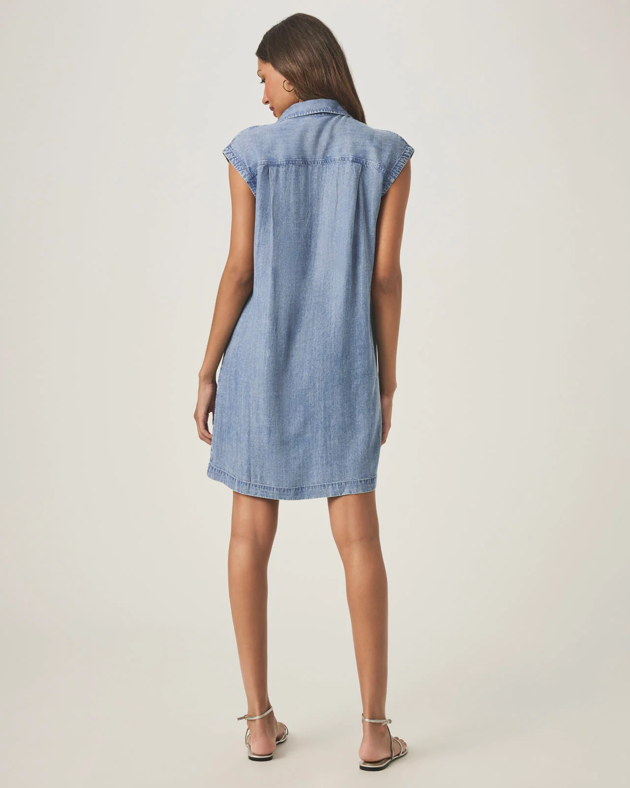 Wren Indigo Mini Dress - Image 4