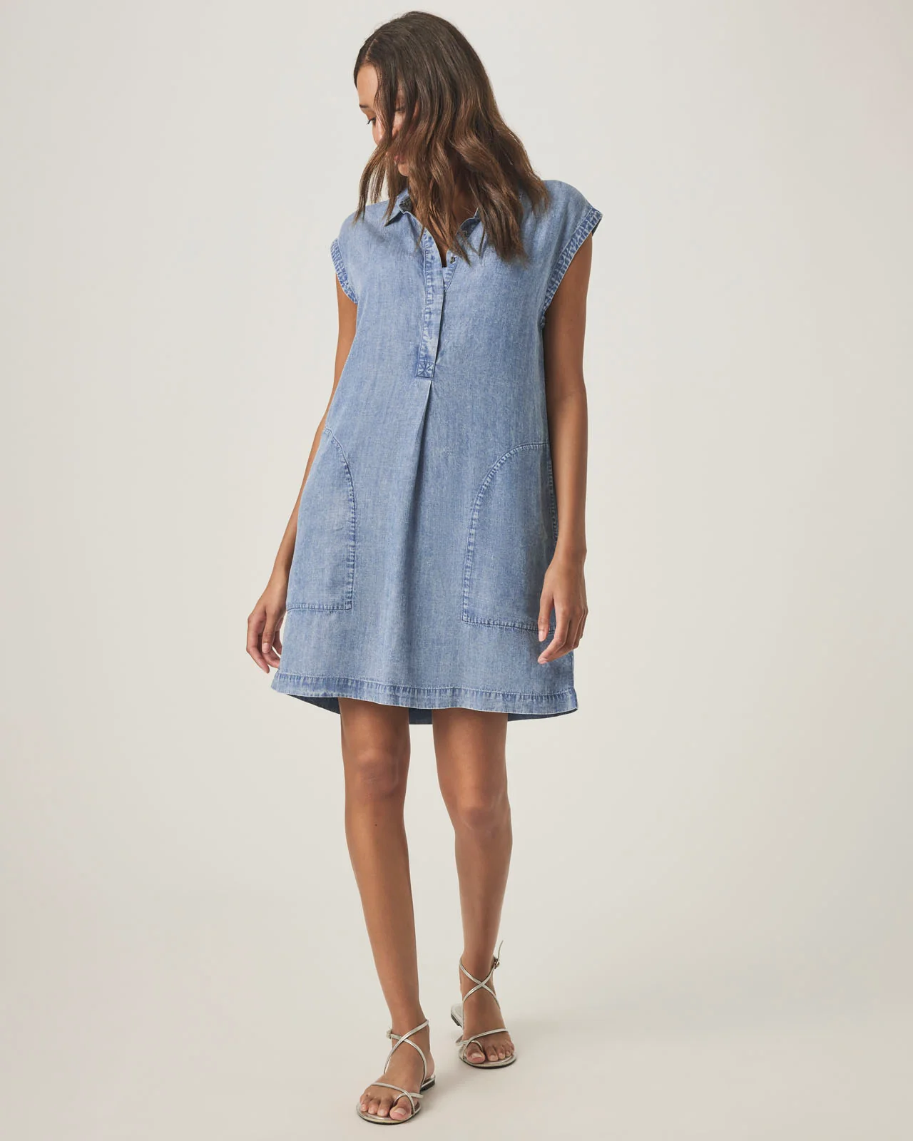 Wren Indigo Mini Dress - Image 5
