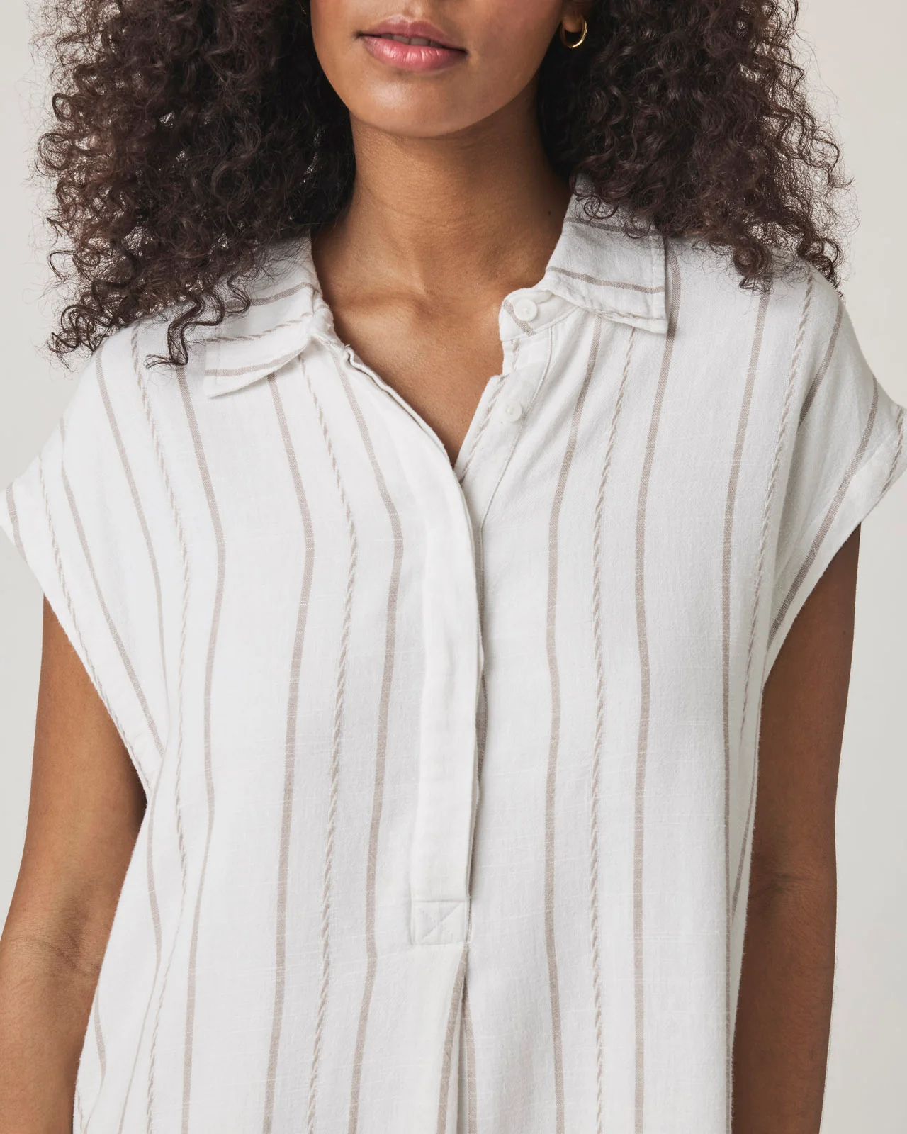 Wren Stripe Mini Dress - Image 2