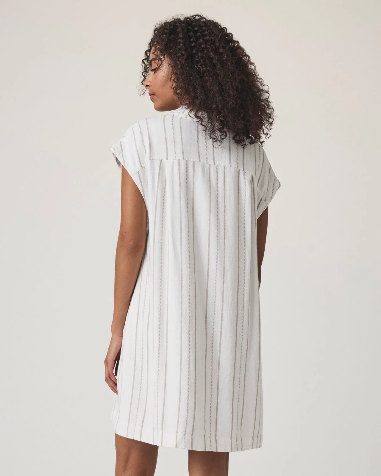 Wren Stripe Mini Dress - Image 5