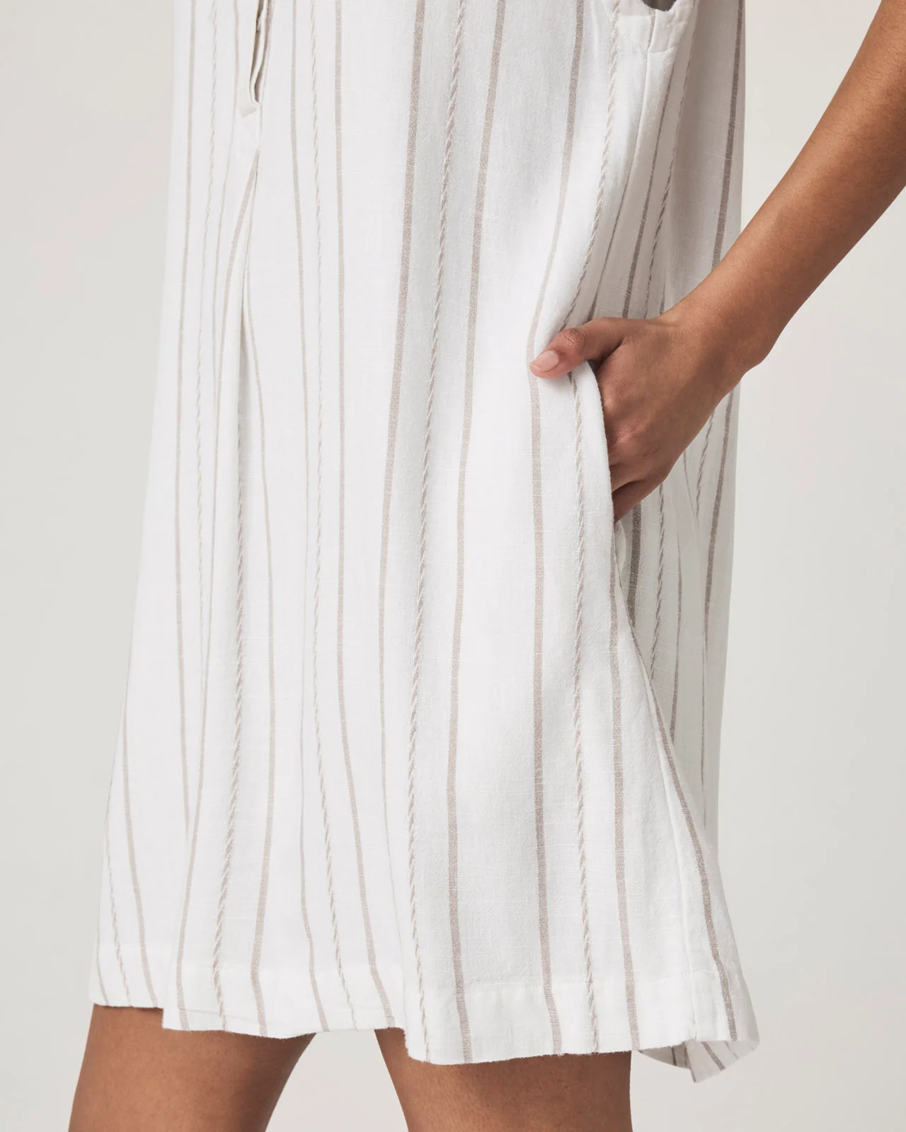 Wren Stripe Mini Dress - Image 6