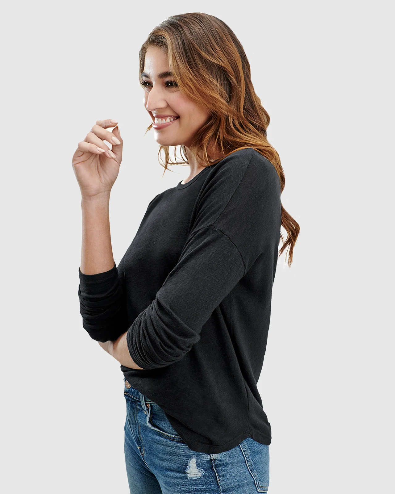 Zander Slub Long Sleeve Tee - Image 14