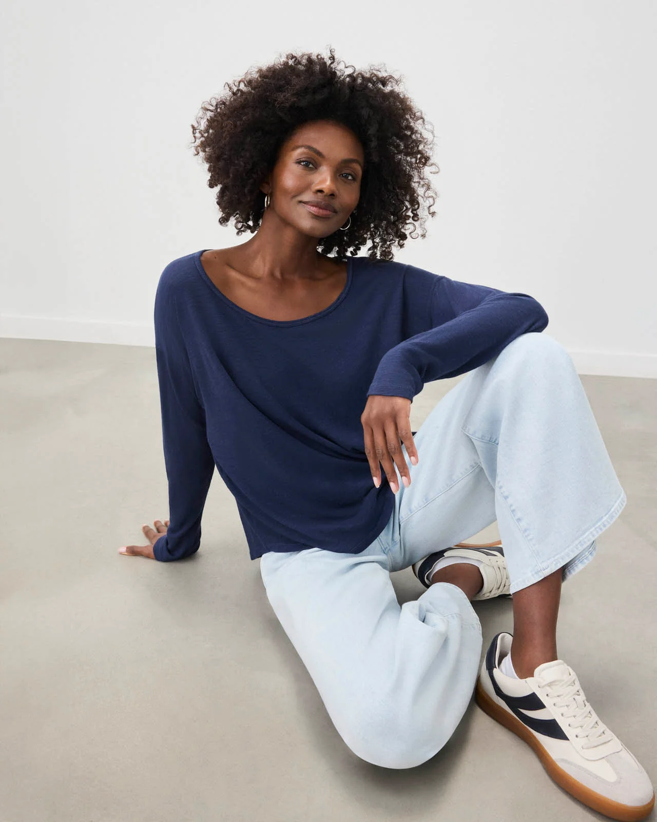 Zander Slub Long Sleeve Tee - Image 3