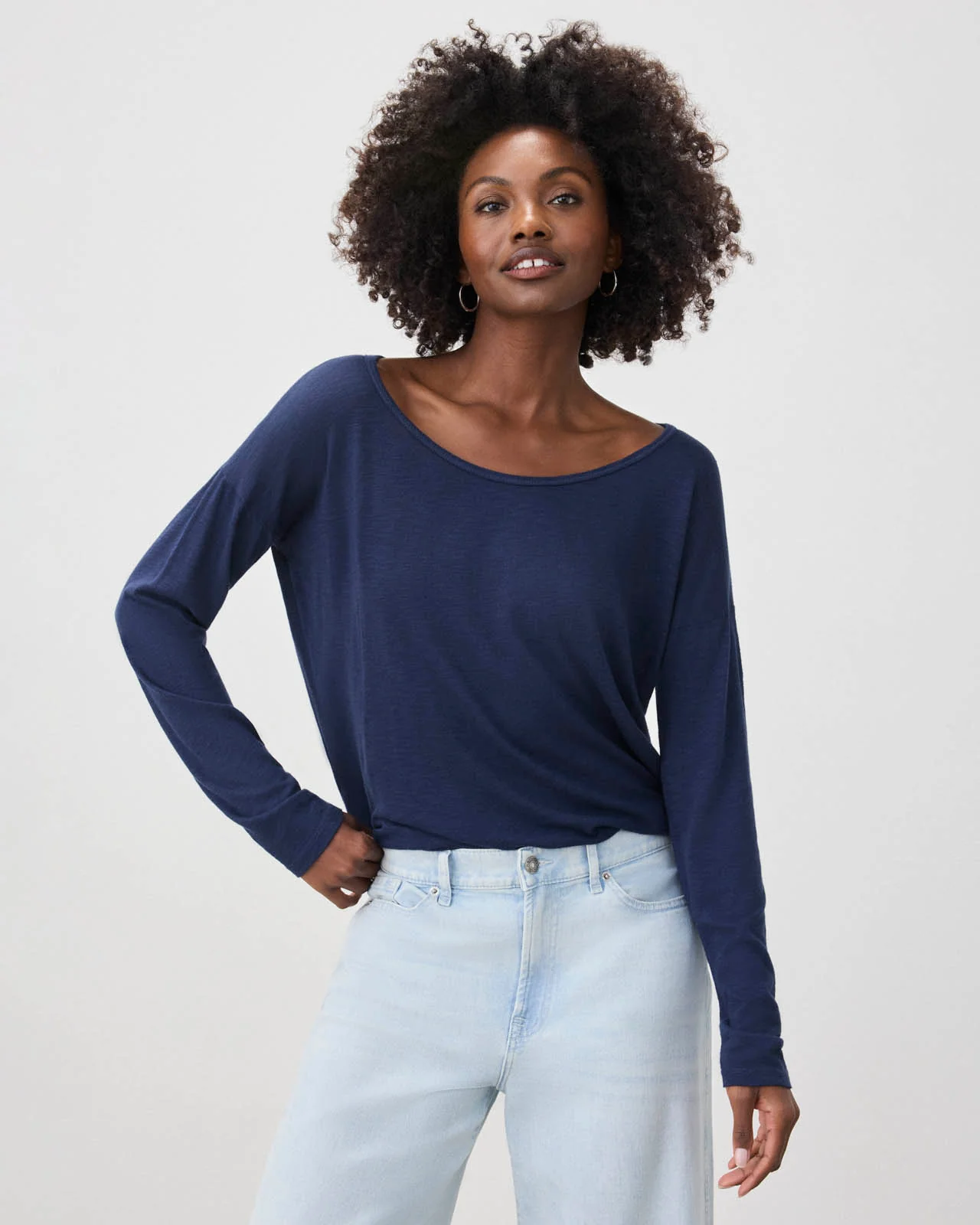 Zander Slub Long Sleeve Tee - Image 4