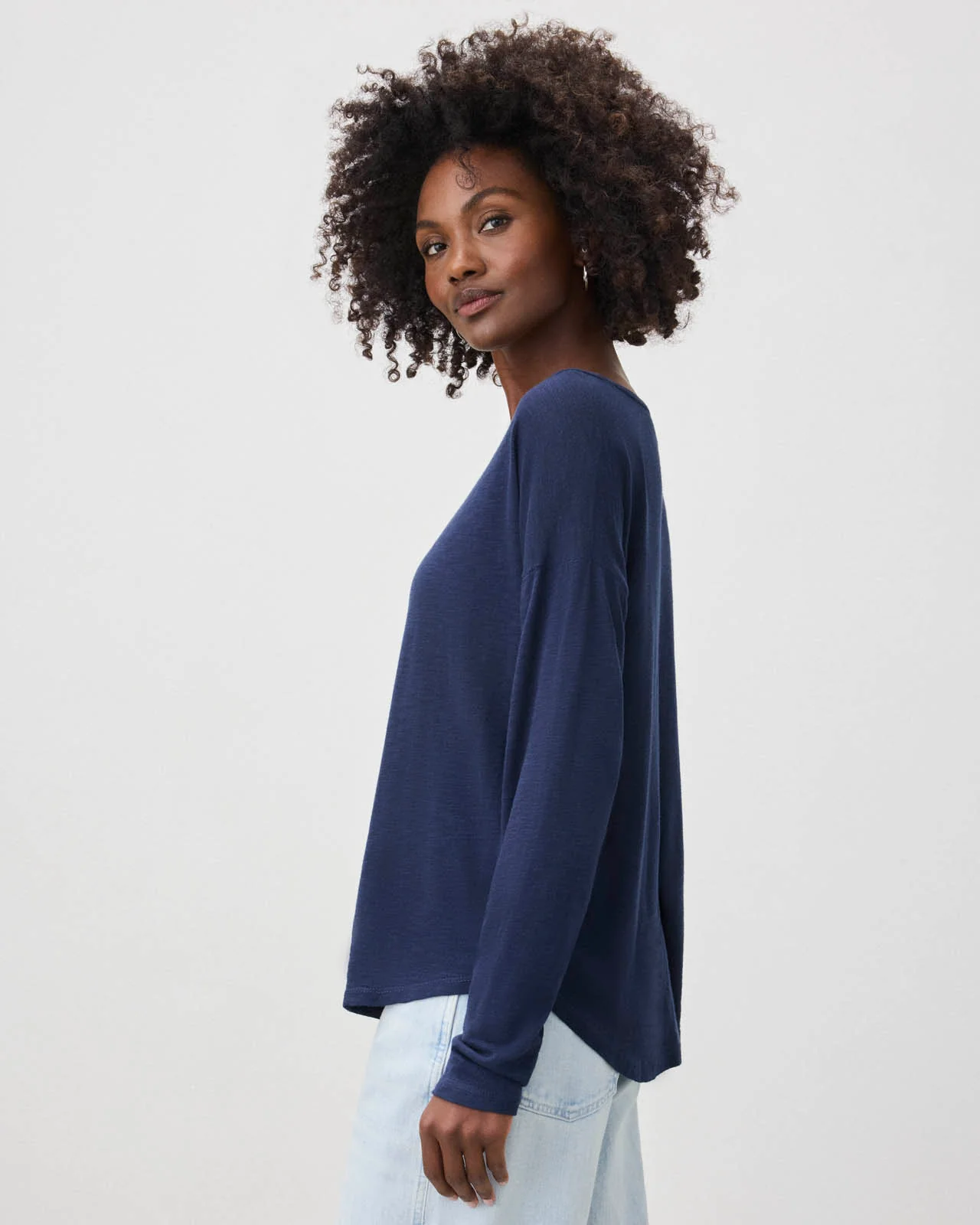 Zander Slub Long Sleeve Tee - Image 5