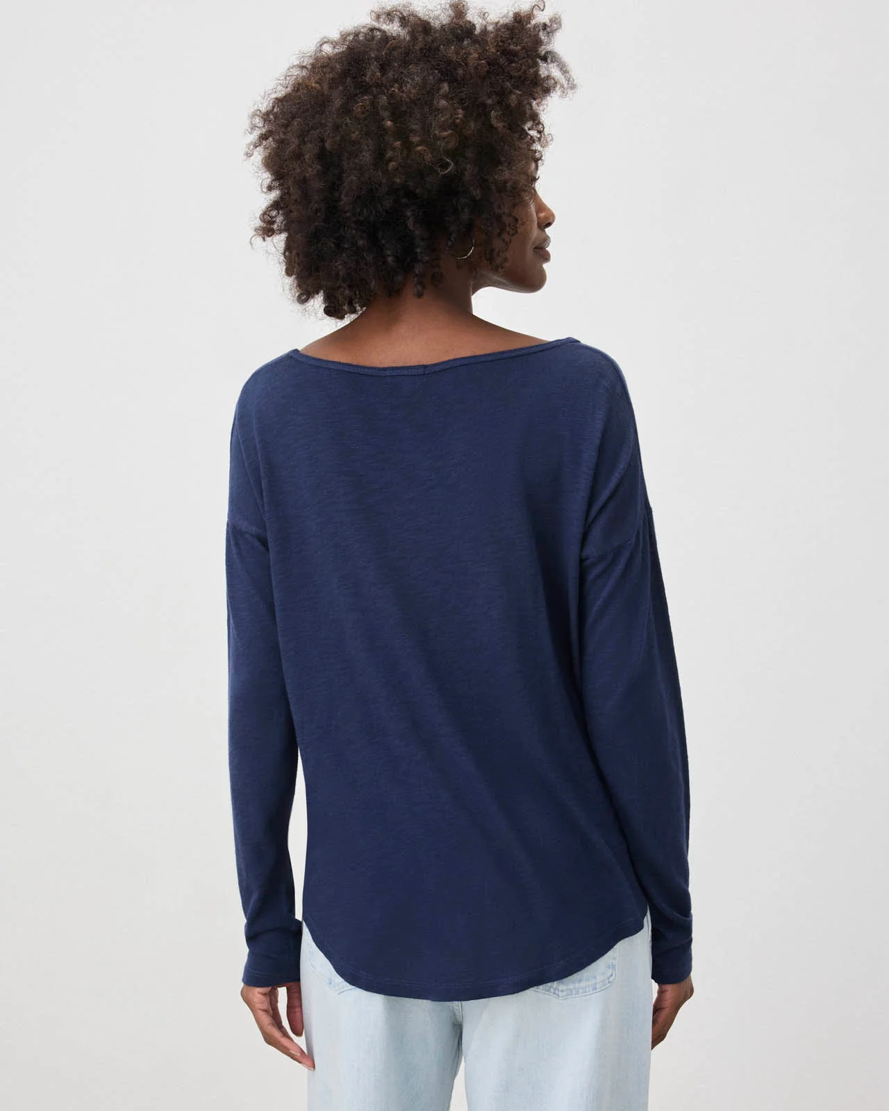 Zander Slub Long Sleeve Tee - Image 6