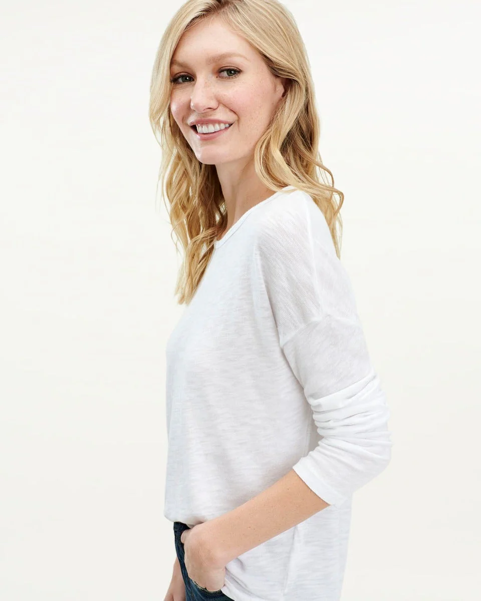 Zander Slub Long Sleeve Tee - Image 8
