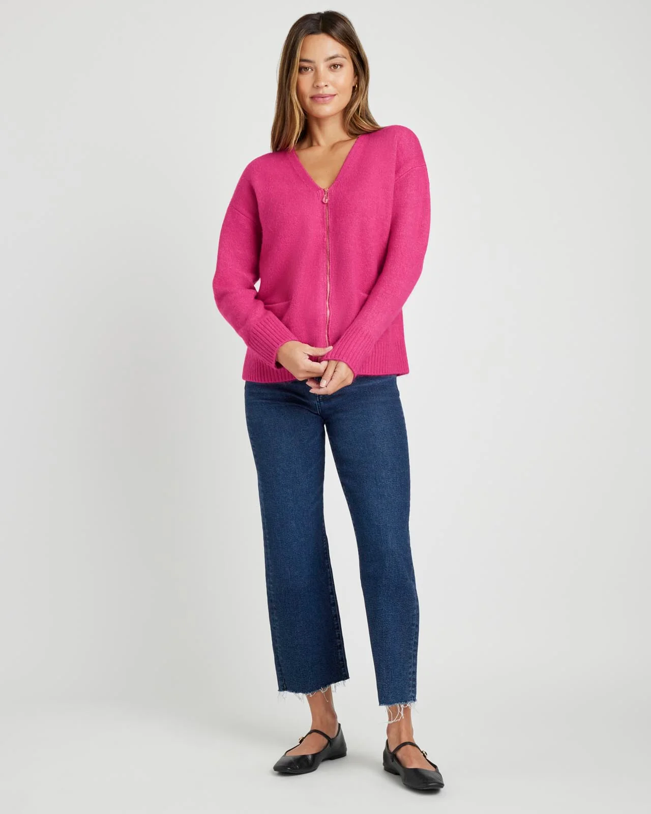 Zeena Zip-Up Cardigan - Image 12