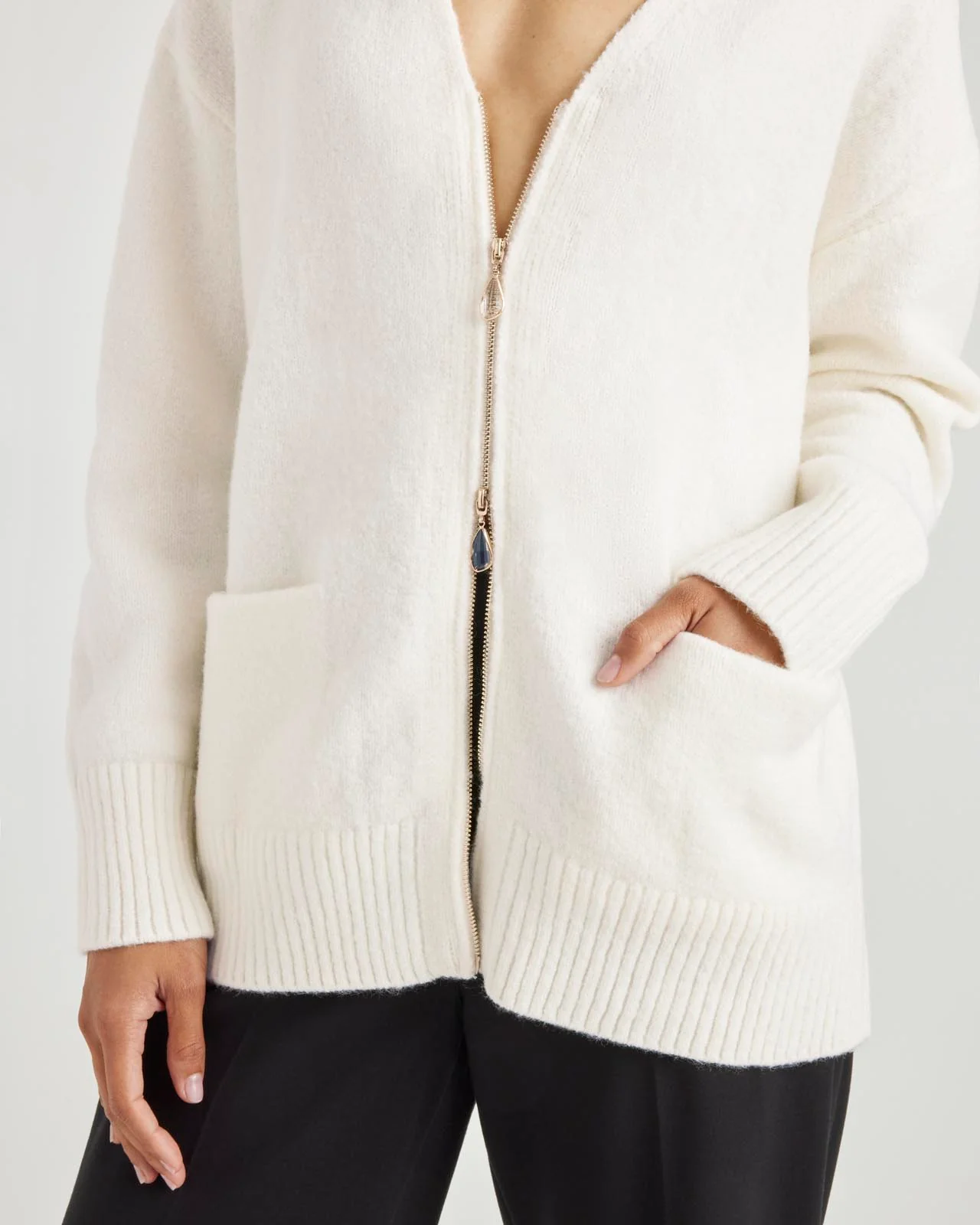 Zeena Zip-Up Cardigan - Image 15
