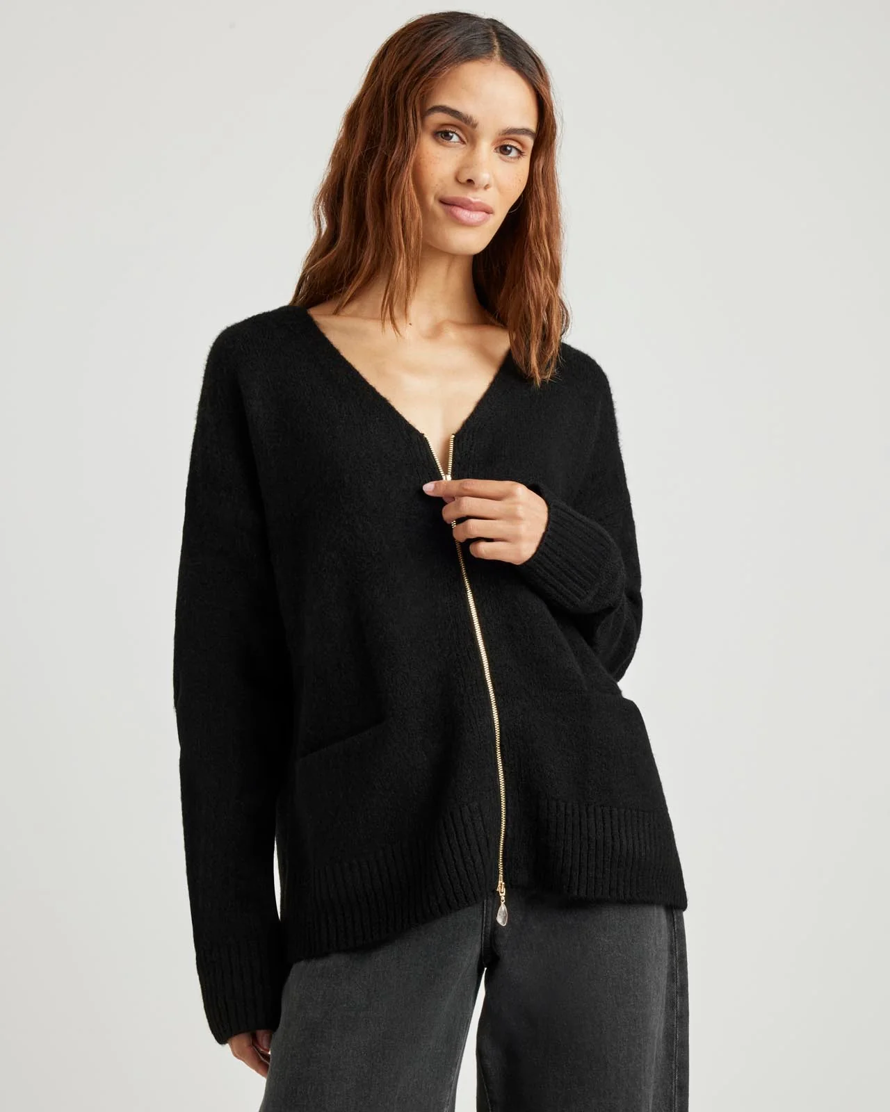 Zeena Zip-Up Cardigan - Image 6